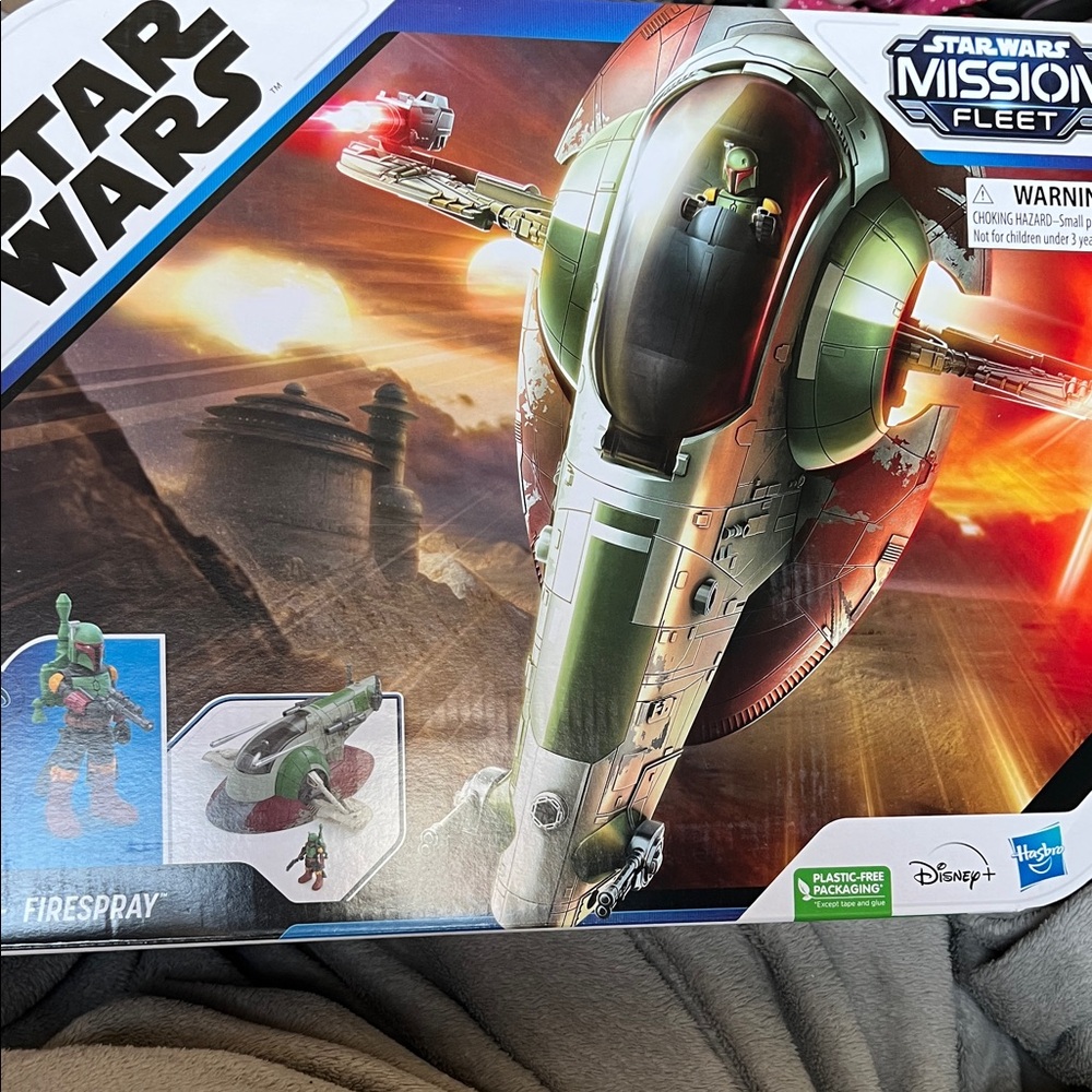 Hasbro Star Wars Mission Fleet Firespray Ship Disney Boba Fett